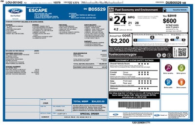 2013 Ford Escape SEL