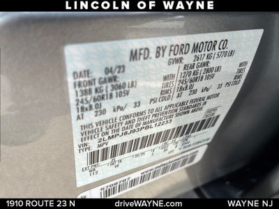 2023 Lincoln Nautilus Standard