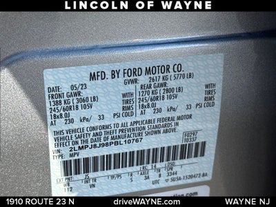 2023 Lincoln Nautilus Standard