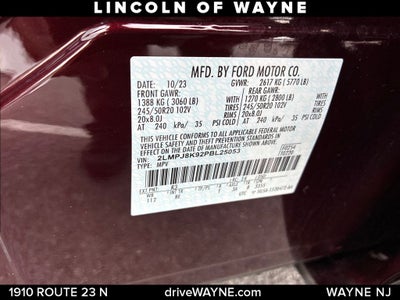 2023 Lincoln Nautilus Reserve