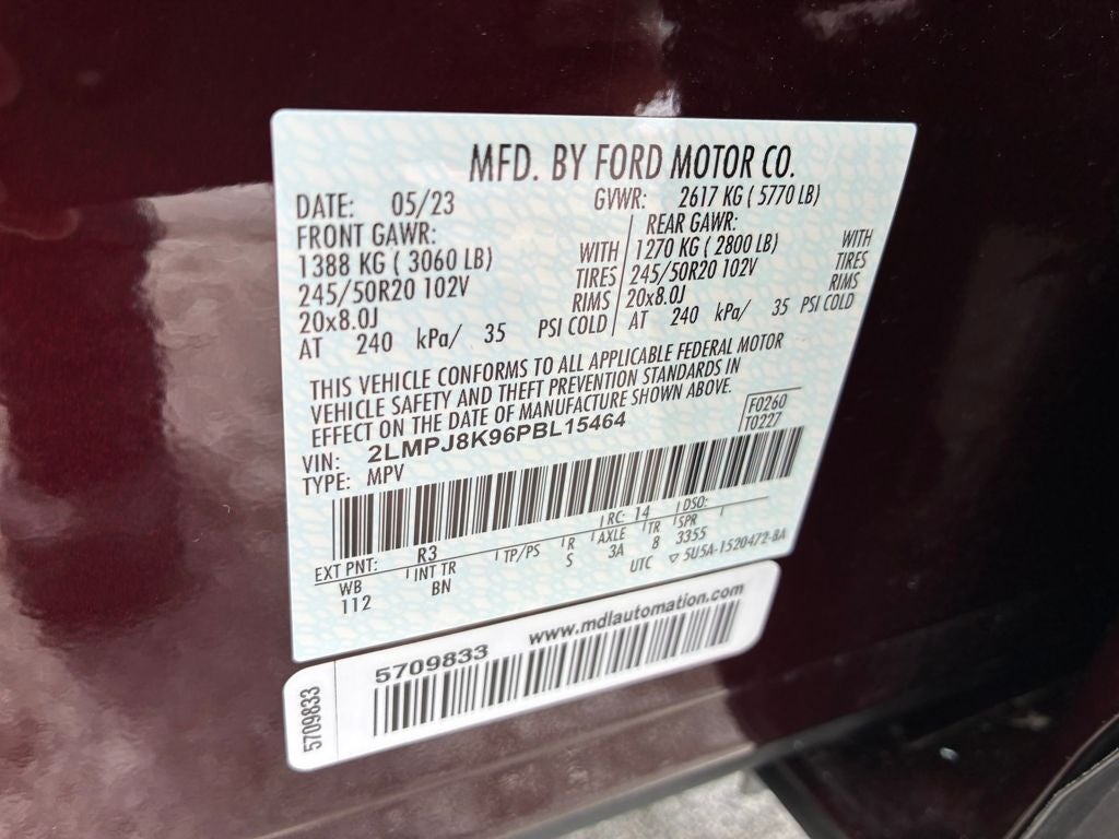 2023 Lincoln Nautilus Reserve