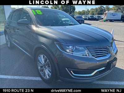 2018 Lincoln MKX Reserve