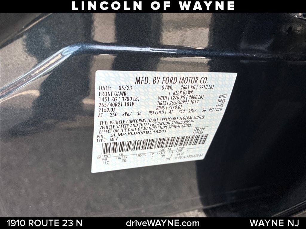 2023 Lincoln Nautilus Black Label