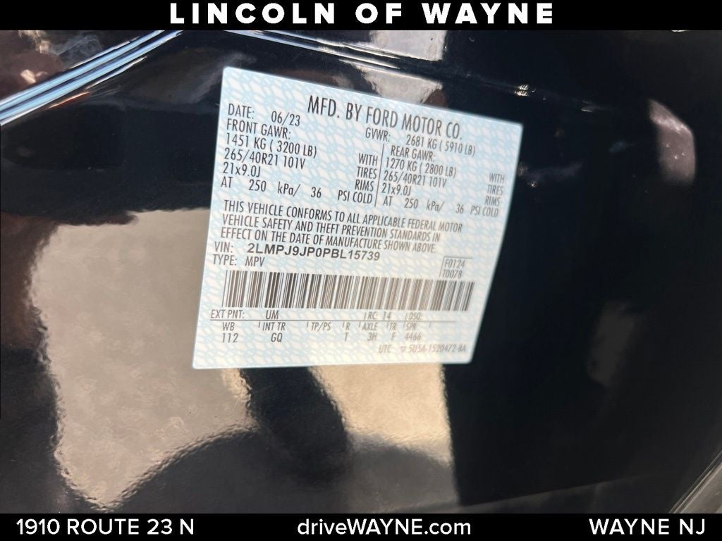 2023 Lincoln Nautilus Black Label