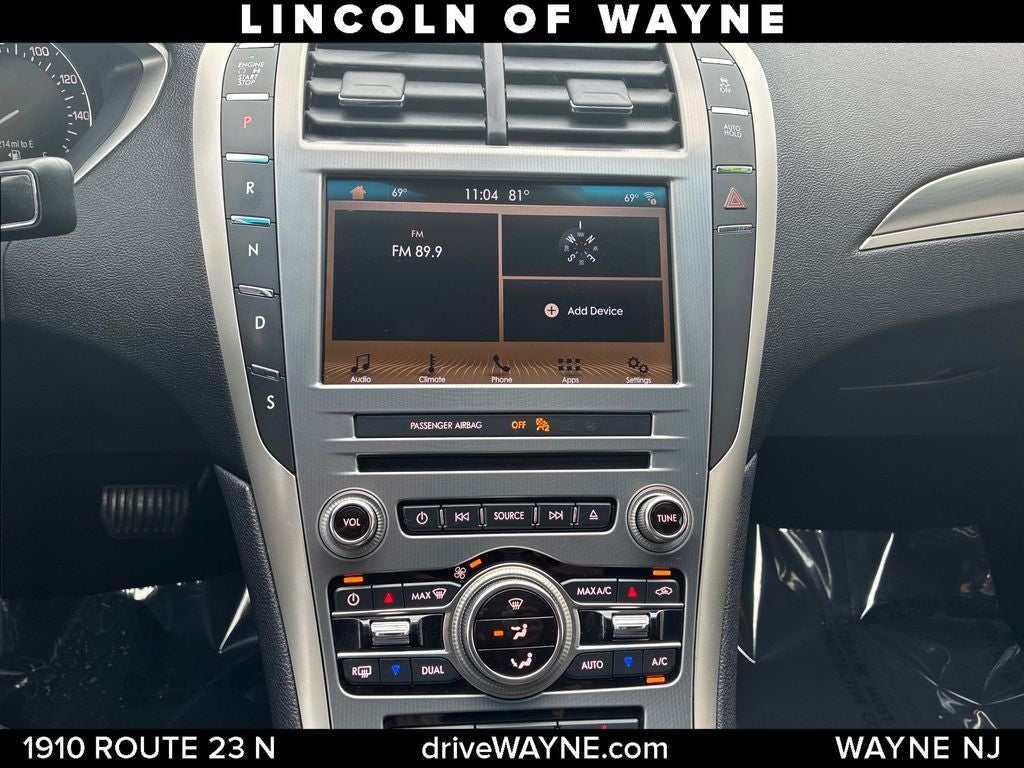 2018 Lincoln MKZ Premiere