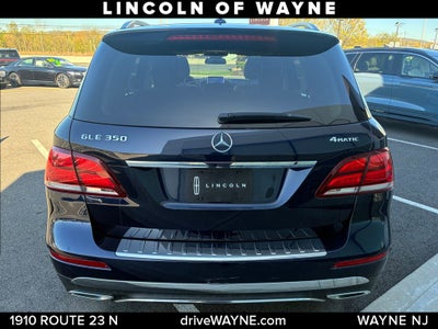 2018 Mercedes-Benz GLE GLE 350 4MATIC®