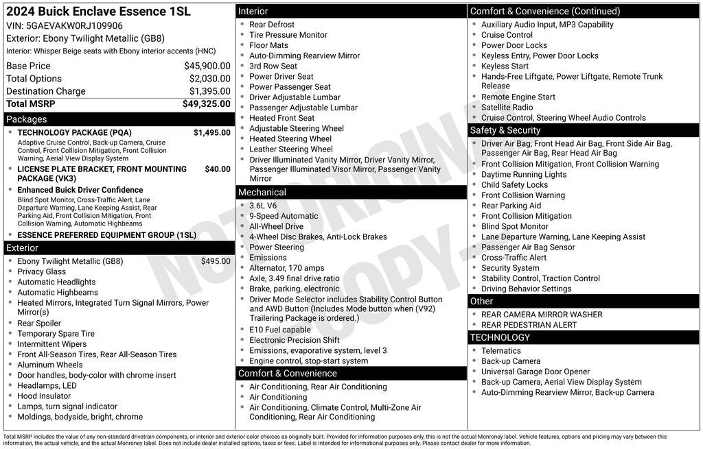 2024 Buick Enclave Essence