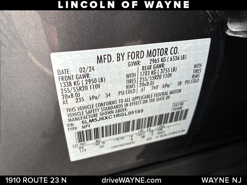 2024 Lincoln Aviator Premiere Premium