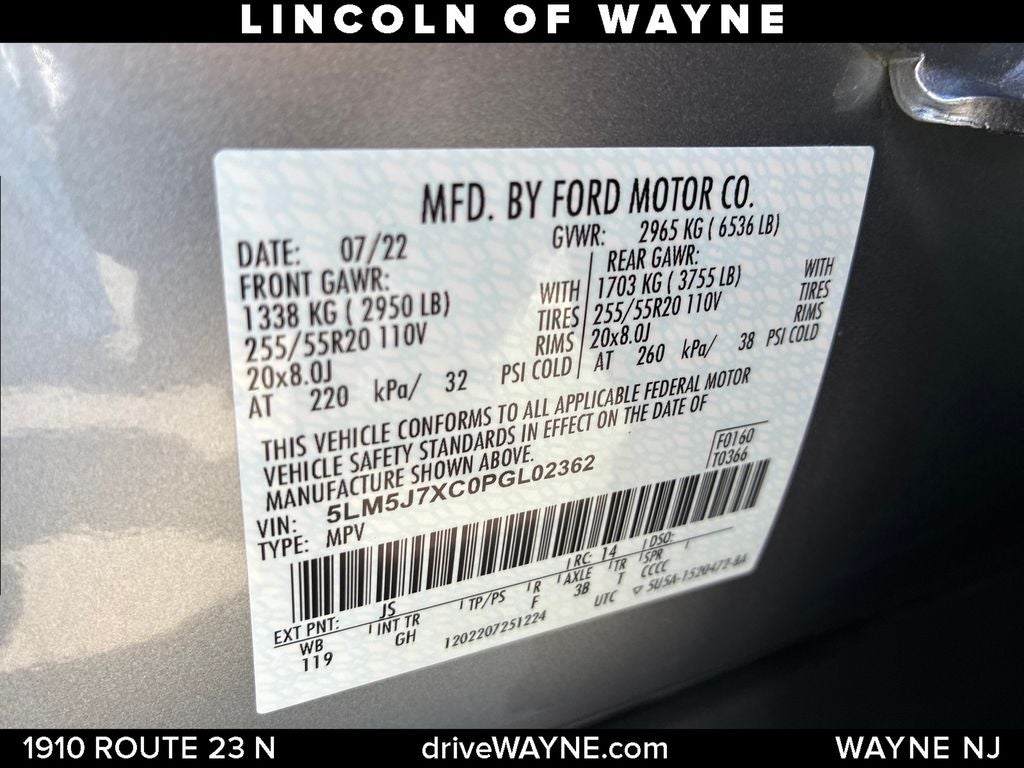2023 Lincoln Aviator Reserve