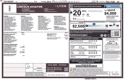 2026 Lincoln Aviator Reserve®