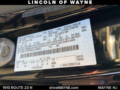 2022 Lincoln Corsair Standard