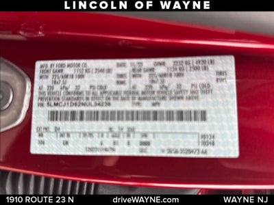 2022 Lincoln Corsair Standard