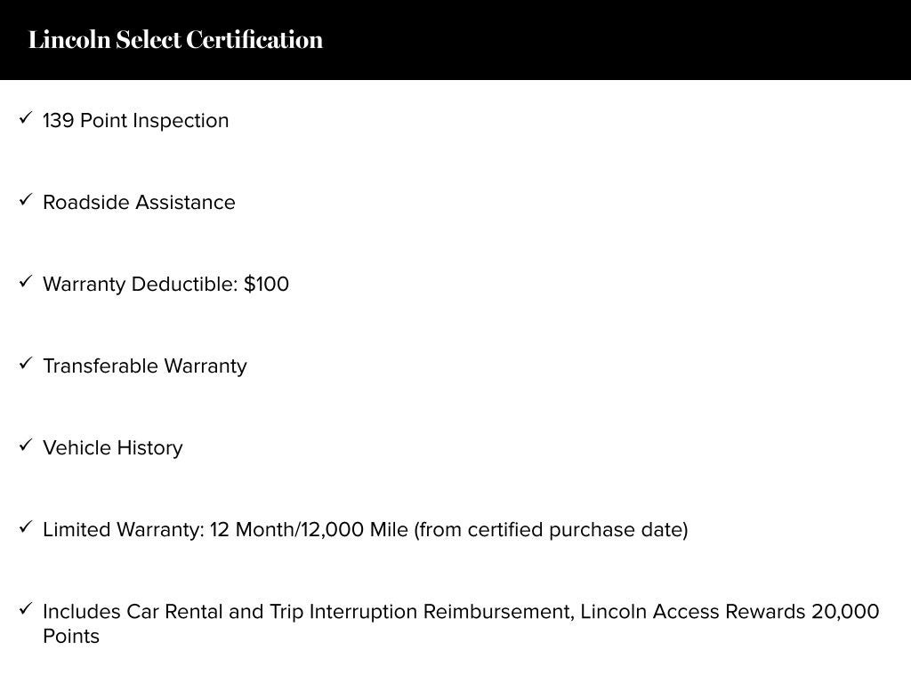 2019 Lincoln MKC Standard