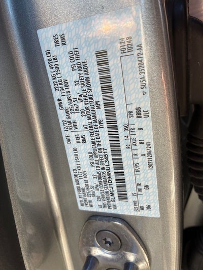 2022 Lincoln Corsair Standard