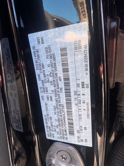 2022 Lincoln Corsair Standard