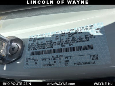 2022 Lincoln Corsair Standard