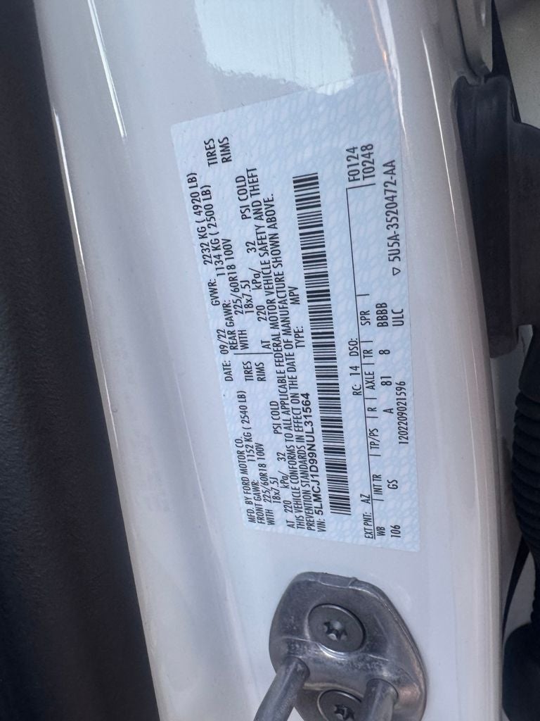 2022 Lincoln Corsair Standard