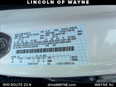 2024 Lincoln Corsair Premiere
