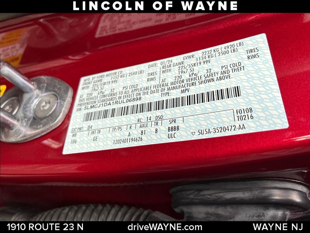 2024 Lincoln Corsair Premiere