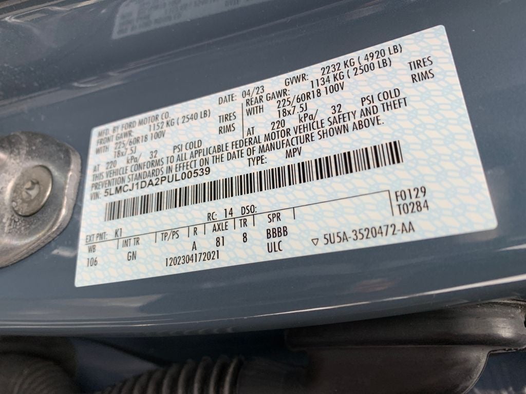 2023 Lincoln Corsair Standard