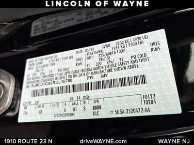 2024 Lincoln Corsair Premiere