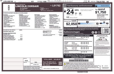 2026 Lincoln Corsair Premiere