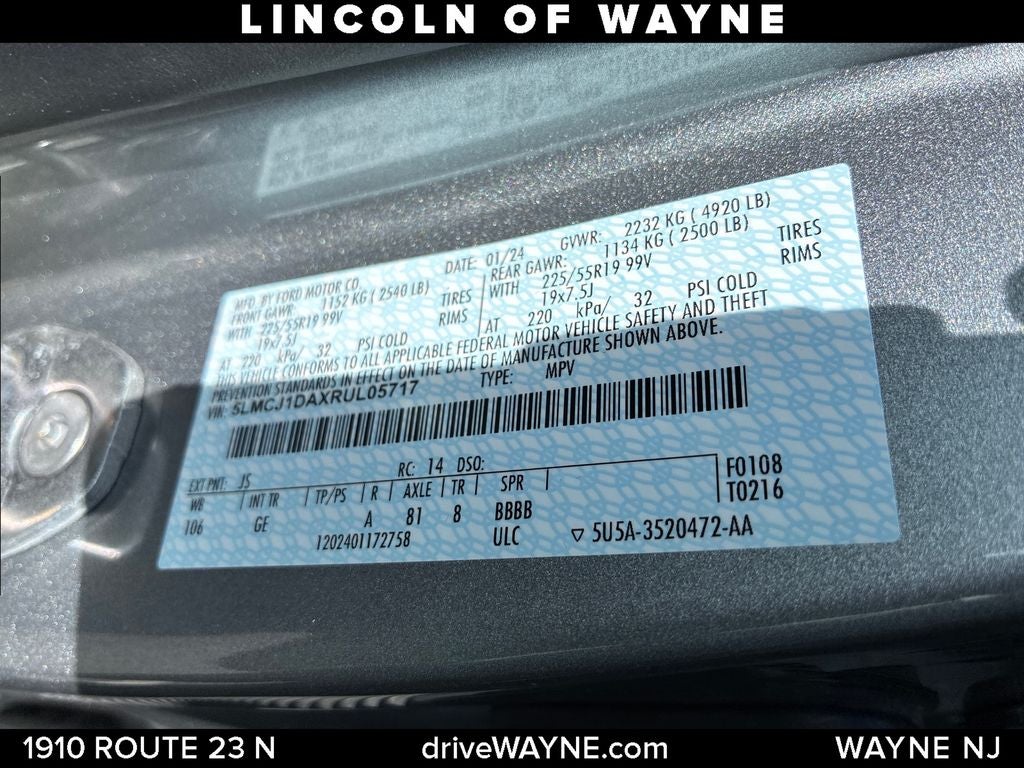 2024 Lincoln Corsair Premiere