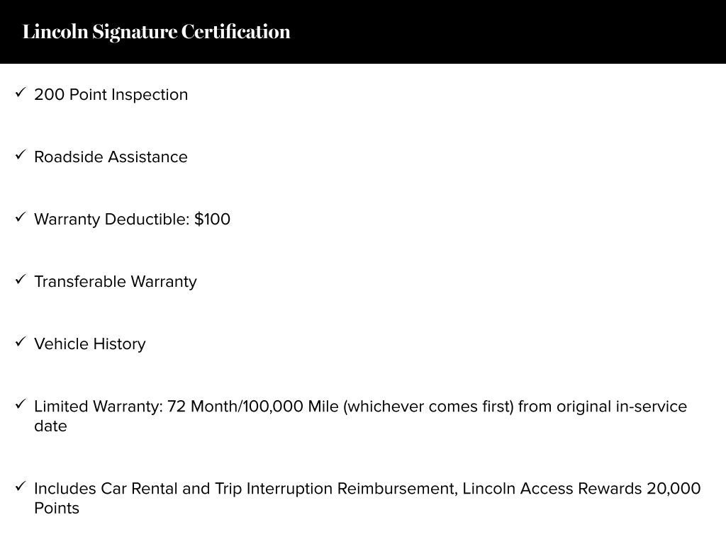 2022 Lincoln Corsair Reserve