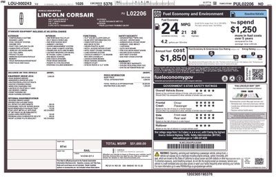 2023 Lincoln Corsair Reserve