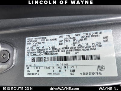 2021 Lincoln Corsair Reserve