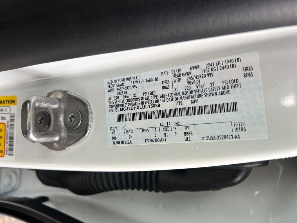 2020 Lincoln Corsair Reserve