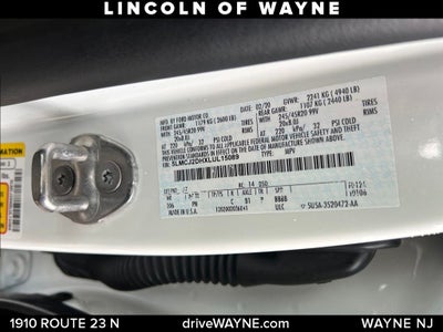 2020 Lincoln Corsair Reserve
