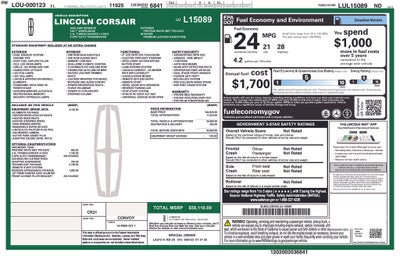 2020 Lincoln Corsair Reserve