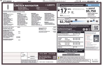 2027 Lincoln Navigator Reserve