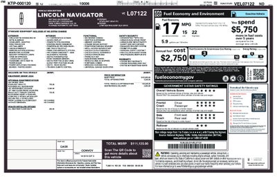 2027 Lincoln Navigator 4X4 RESERVE