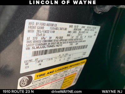 2022 Lincoln Navigator Reserve