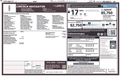 2027 Lincoln Navigator Reserve L
