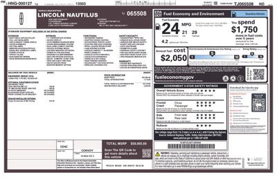 2026 Lincoln Nautilus Premiere
