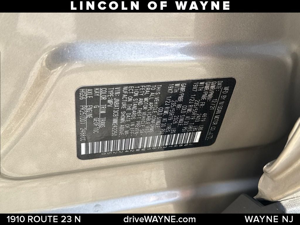 2021 Nissan Rogue SL