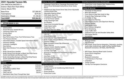 2021 Hyundai Tucson SEL
