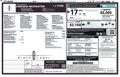 2025 Lincoln Navigator Lincoln Black Label