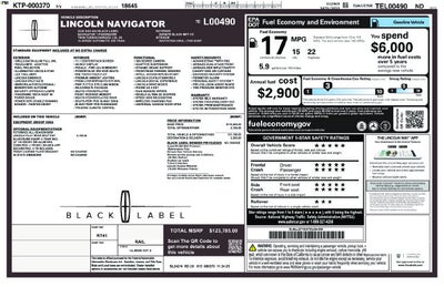 2026 Lincoln Navigator Black Label