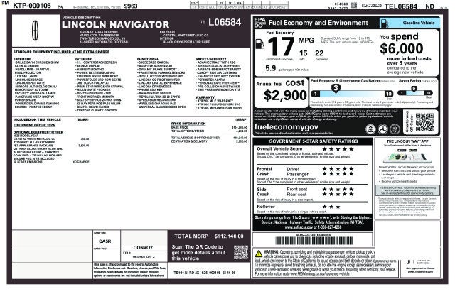 2026 Lincoln Navigator Reserve L