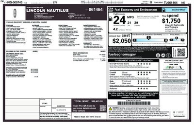 2026 Lincoln Nautilus Reserve