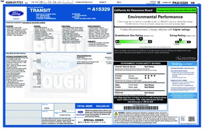 2023 Ford Transit-250 T-250 130" Low Rf 9070 GVWR RWD