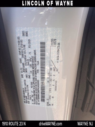 2023 Ford Transit-350 T-350 130" Med Rf 9500 GVWR RWD