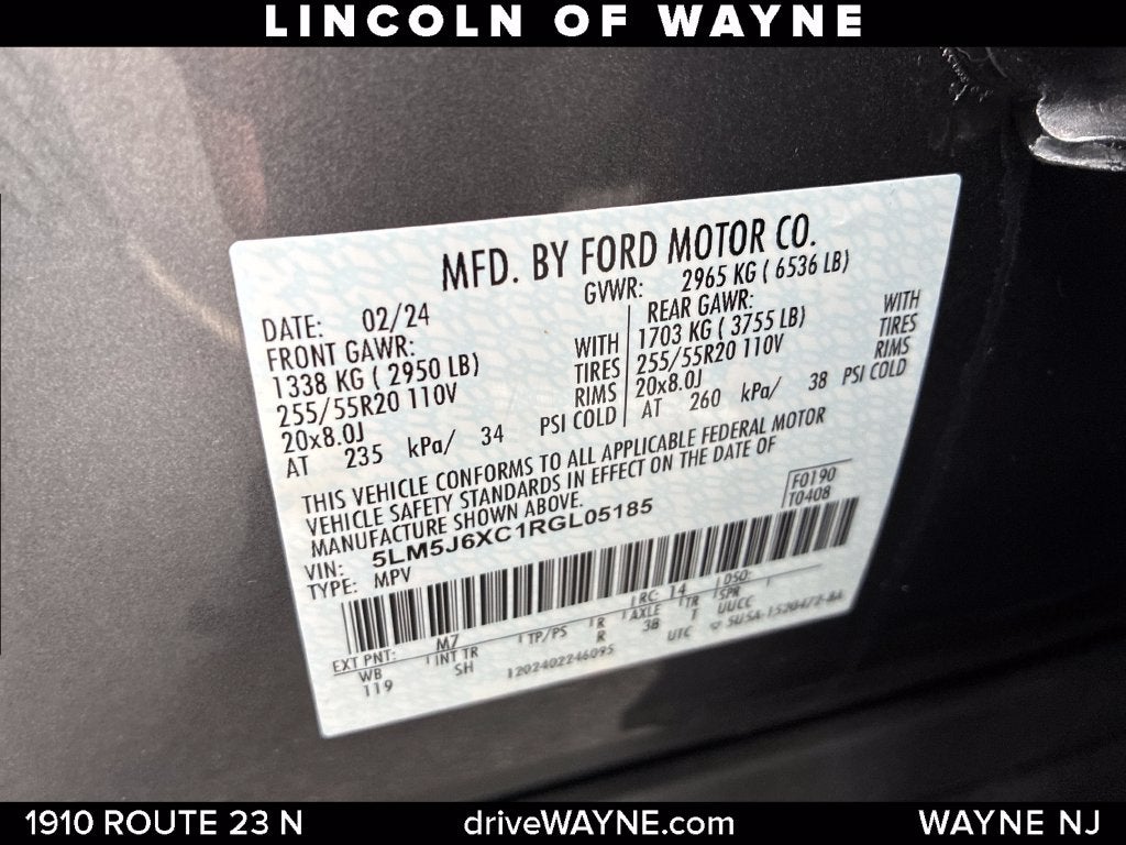 2024 Lincoln Aviator Premiere Premium