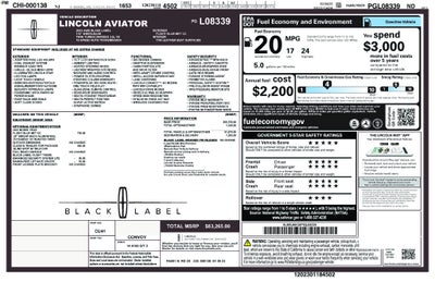 2023 Lincoln Aviator Black Label Premium