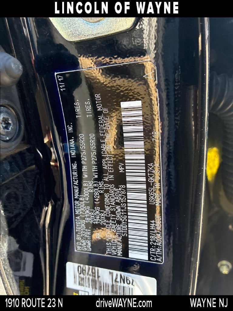 2018 Toyota Sequoia Platinum