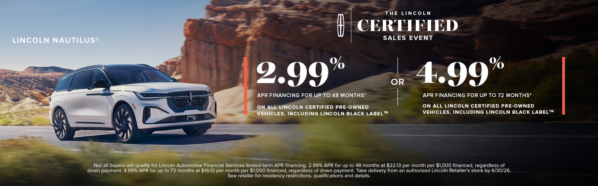 CPO Sales Event